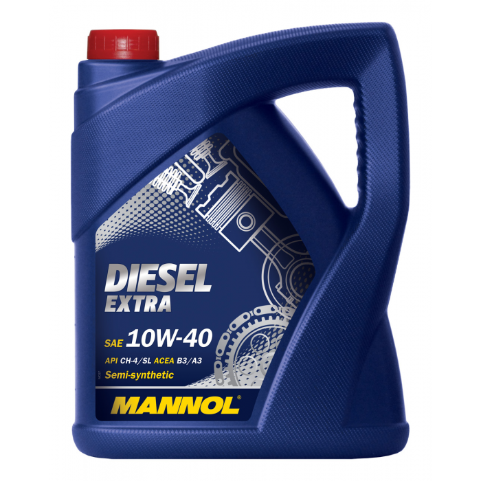 MANNOL DIESEL EXTRA 10W40 - 5 ЛИТРА